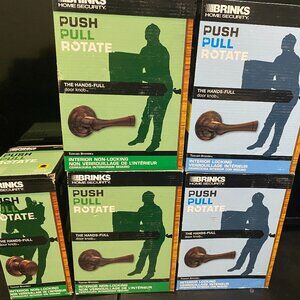 Brinks Door Knobs 5X